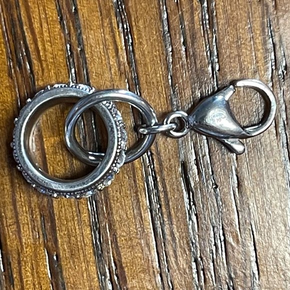 Origami Owl Custom Crystal Clasp Silver - Picture 4 of 5